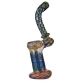 (BUBBLER) 7" WIGWAG GOLD FUMED