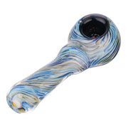 (HAND PIPE ) 4" GOLD COLOR CHANGE - BLACK