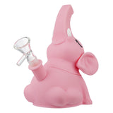 (RIG) 5.5" SILICONE ELEPHANT - PINK