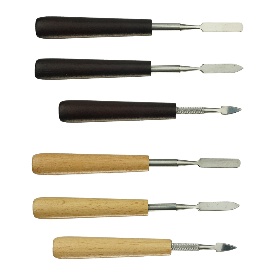 (DABBER) WOOD HANDLE DABBER 12CT - ASSORTED DESIGN