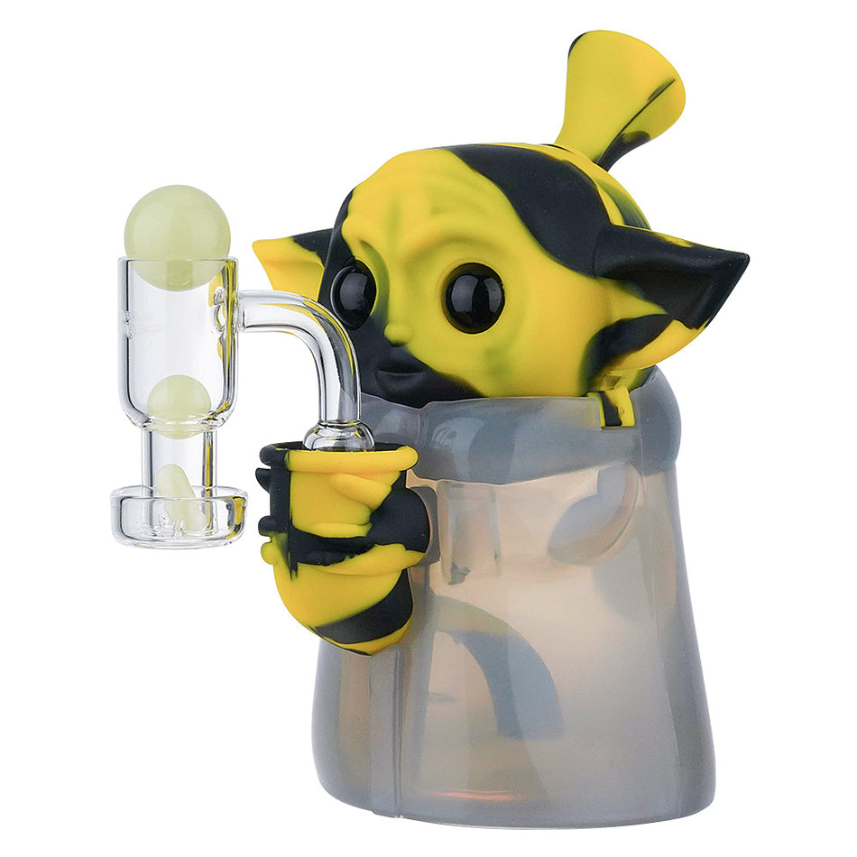 (RIG) 5" SILICONE YODA WITH SPINNING SET - SOL