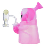 (RIG) 5" SILICONE YODA WITH SPINNING SET - BUBBLE GUM