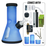 (WATER PIPE) 8" KTOO BEAKER SET TM08001 - BLUE