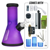 (WATER PIPE) 8" KTOO BEAKER SET TM08001 - PURPLE