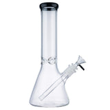 (WATER PIPE) 12" 7mm BEAKER - BLACK