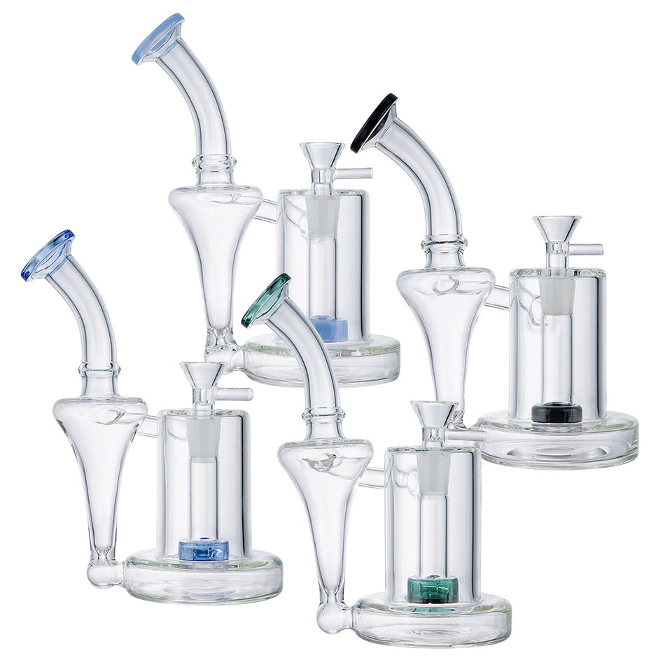 (RECYCLER) 7.5" SIDE TO SIDE - BLACK