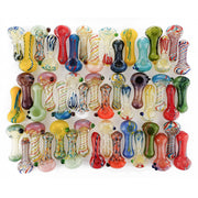 (BULKIES) 2.5" SPOON PIPE BOX 50CT - ASSORTED COLOR