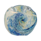 (HAND PIPE) 2.5" INSIDE SWIRL - BLUE