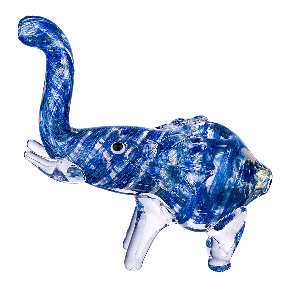 (HAND PIPE) ELEPHANT - BLUE