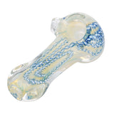 (HAND PIPE) 4" COLOR ROD SILVER FUMED