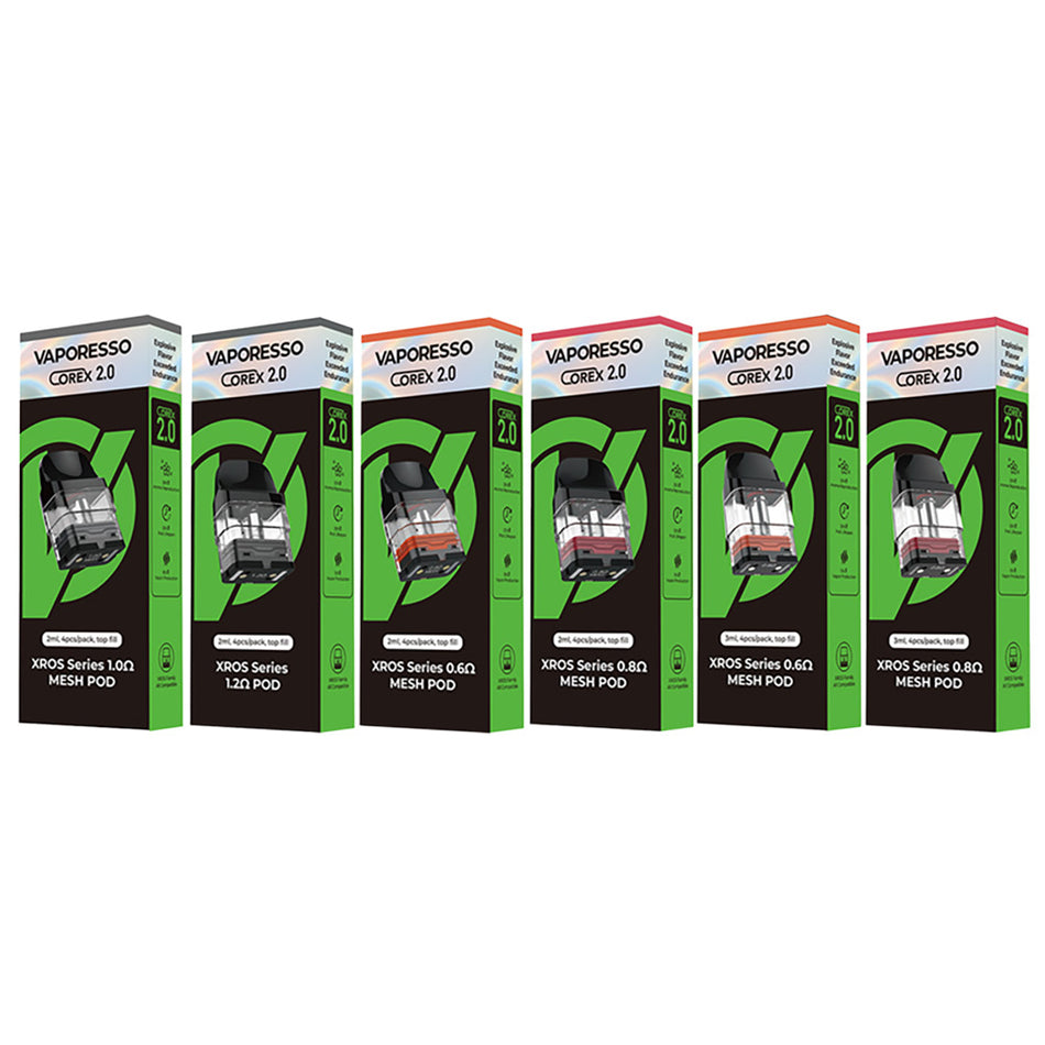 VAPORESSO XROS COREX 2.0 POD 4CT Hibro Wholesale VAPORESSO XROS COREX 2.0 POD 4CT Hibro Wholesale