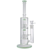 (WATER PIPE) 14" DOUBLE DIAMOND PERC - MAM