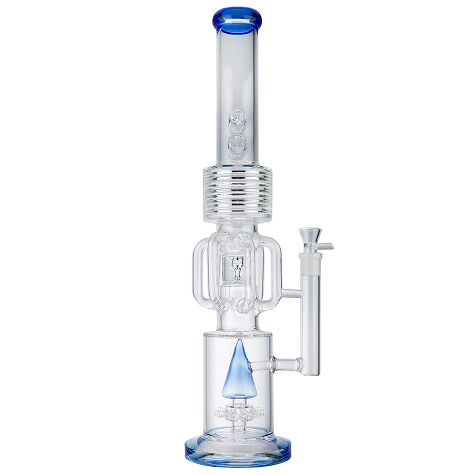 (WATER PIPE) 20" LOOKAH STYLE SPRINKLER - BLUE
