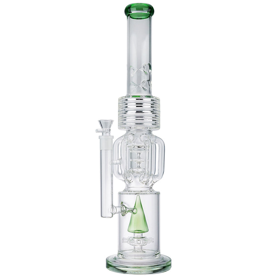 (WATER PIPE) 20" LOOKAH STYLE SPRINKLER - GREEN