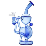 (RECYCLER) 9.5" BIOSPHERE COLOR TUBING - BLUE