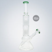(WATER PIPE) 14" DOUBLE TREE PERC WATER PIPE - LIME