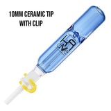 (NECTAR STRAW) KRAVE COLOR 10mm CERAMIC TIP - LIGHT BLUE
