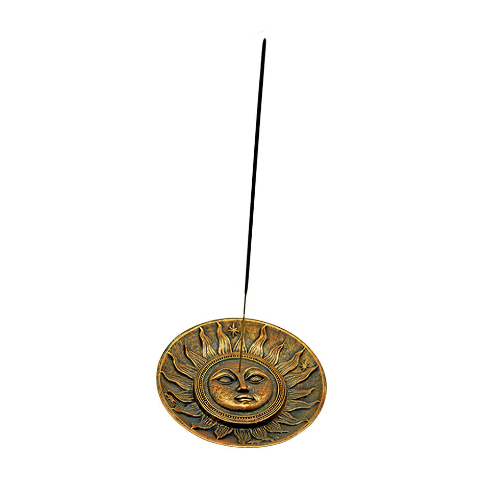 (INCENSE BURNER) FANTASY - BRONZE SUN