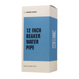 (WATER PIPE) 12" HUMAN GRADE TUBE - LIGHT BLUE