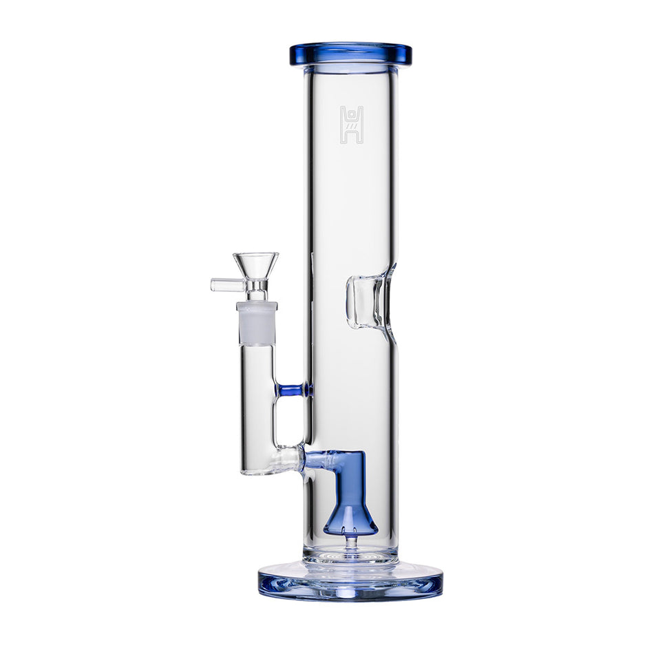 (WATER PIPE) 12" HUMAN GRADE TUBE - LIGHT BLUE