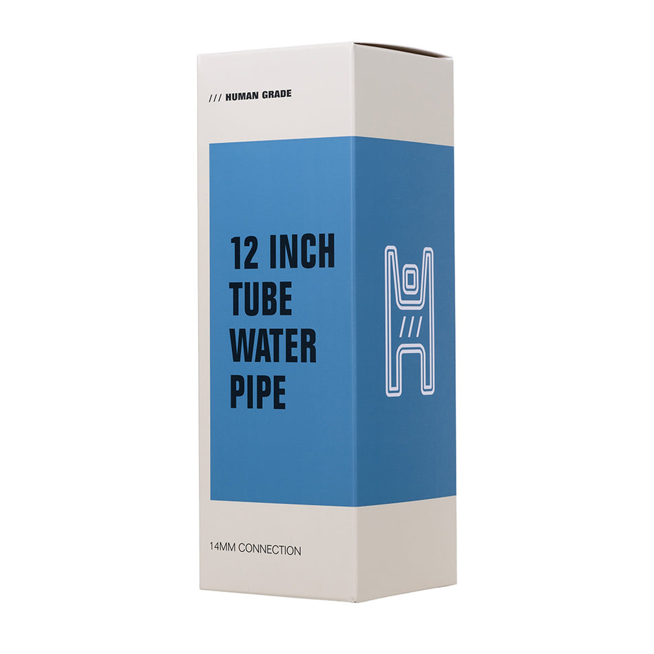 (WATER PIPE) 12" HUMAN GRADE TUBE - LAVENDER