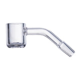 (BANGER) QUARTZ BANGER FLAT TOP 22mm 45° 3mm THICK - 10mm