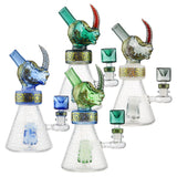 (RIG) 8" RHINO GOLD DECAL - GREY