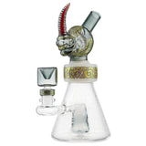 (RIG) 8" RHINO GOLD DECAL - GREY