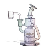 (WATER PIPE) WULF GLASS DAB RIG "ALPHA" - FULL COLOR