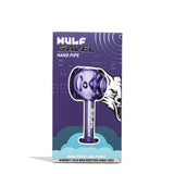 WULF GLASS GAVEL HAND PIPE - PURPLE