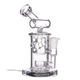 (WATER PIPE) WULF GLASS "TYDE" - CLEAR