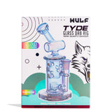 (WATER PIPE) WULF GLASS "TYDE" - RAINBOW