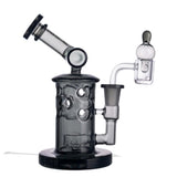 (WATER PIPE) WULF GLASS "TYDE" - SMOKE