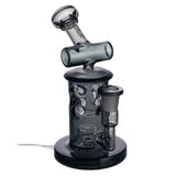 (WATER PIPE) WULF GLASS "TYDE" - SMOKE