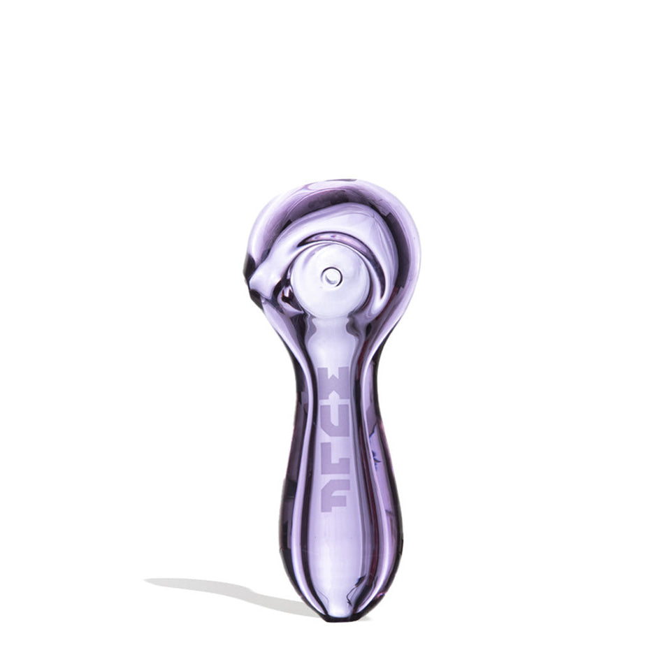 WULF GLASS GLOBE HAND PIPE - PURPLE