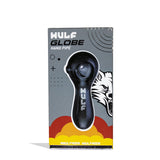 WULF GLASS GLOBE HAND PIPE - SMOKE