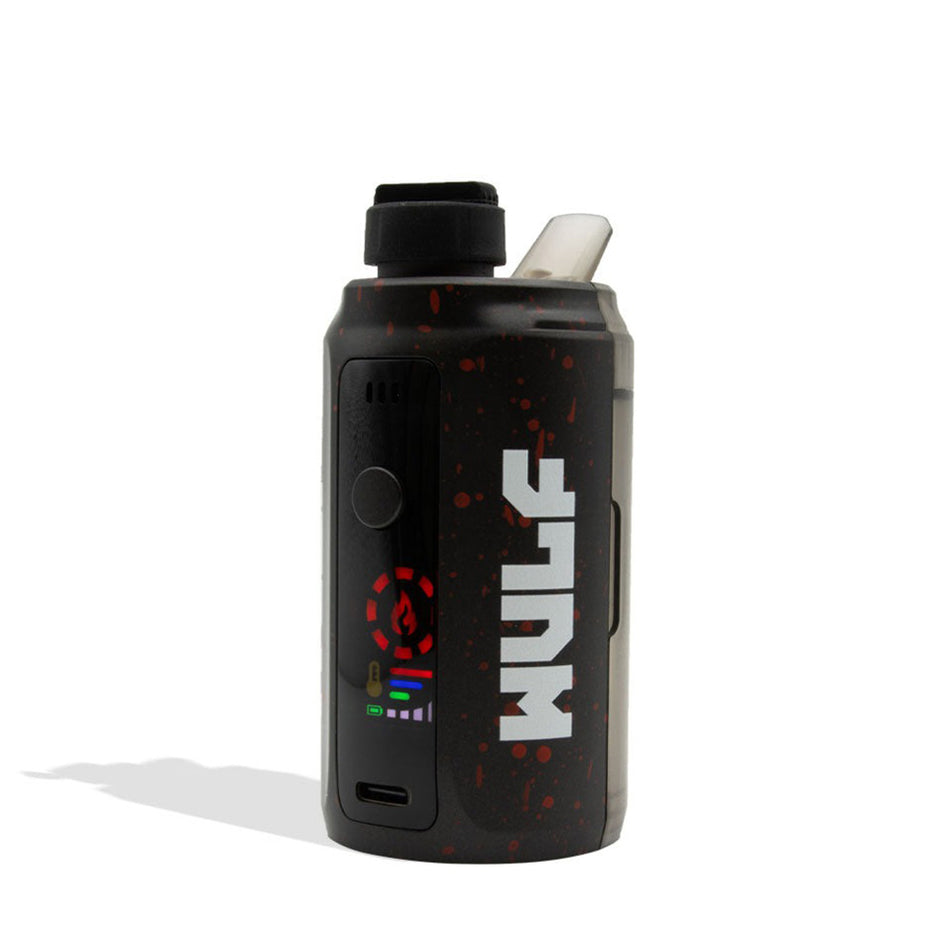 (E-RIG) WULF GROWLER ELECTONIC DAB RIG - BLACK RED SPATTER