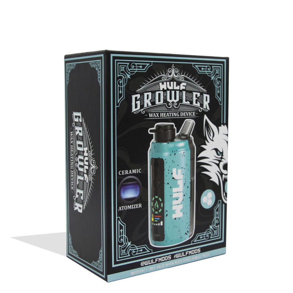 (E-RIG) WULF GROWLER ELECTONIC DAB RIG - TEAL BLACK SPATTER