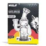 (WATER PIPE) WULF GLASS DAB RIG "ALPHA" - CLEAR