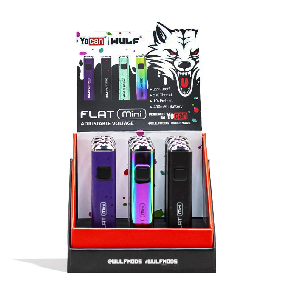 (BATTERY) WULF MODS FLAT SERIES 9CT - MINI
