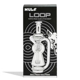 (PUFFCO) WULF GLASS PUFFCO PEAK TOP "LOOP" - CLEAR