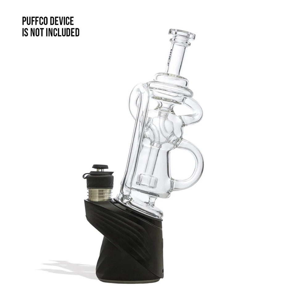 (PUFFCO) WULF GLASS PUFFCO PEAK TOP "LOOP" - PURPLE