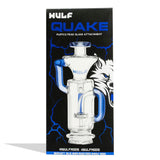 (PUFFCO) WULF GLASS PUFFCO PEAK TOP "QUAKE" - BLUE