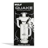 (PUFFCO) WULF GLASS PUFFCO PEAK TOP "QUAKE" - CLEAR