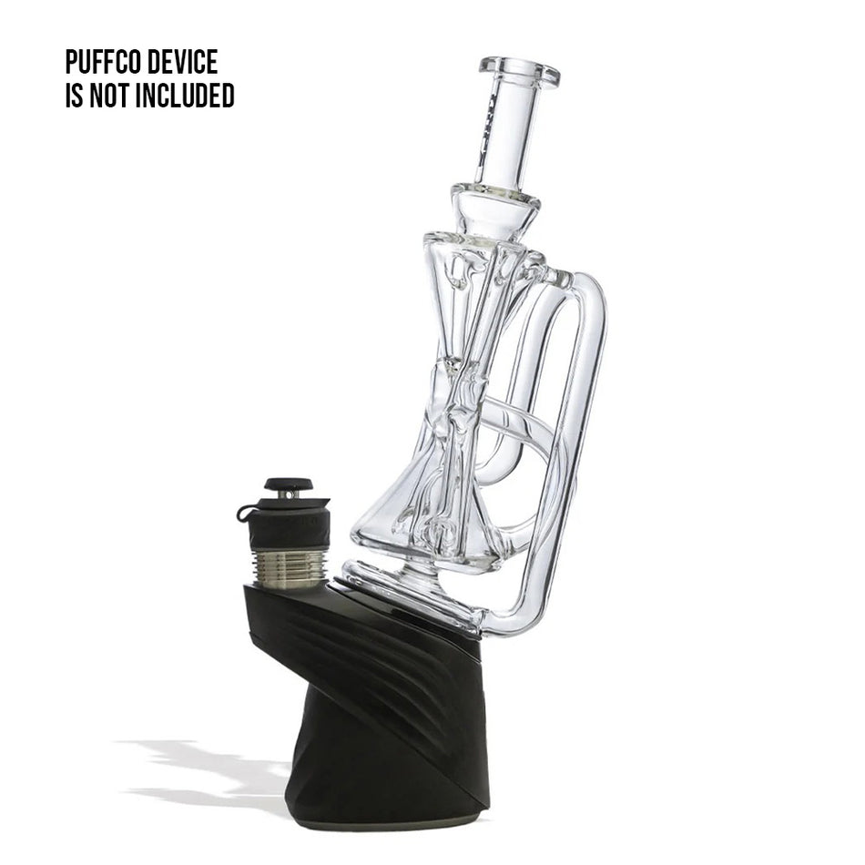 (PUFFCO) WULF GLASS PUFFCO PEAK TOP "WEB" - CLEAR