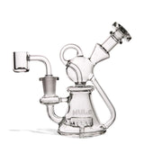 (WATER PIPE) WULF GLASS "REVO" - CLEAR