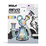 (WATER PIPE) WULF GLASS DAB RIG "REVO" - FULL COLOR