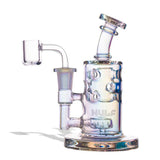 (WATER PIPE) WULF GLASS DAB RIG "SHIFT" - FULL COLOR