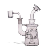 (WATER PIPE) WULF GLASS "TORQ" - CLEAR