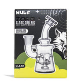 (WATER PIPE) WULF GLASS "TORQ" - CLEAR